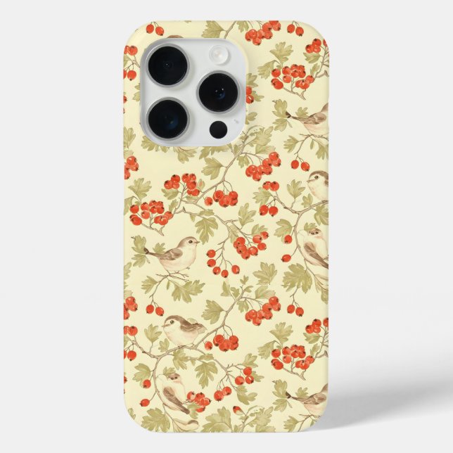 Coque Case-Mate iPhone iPhone / coque ipad mignon fleurs botaniques de pr (Verso)