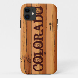Coque Case-Mate iPhone Iphone en bois Colorado personnalisable 5 coque