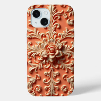 Coque Case-Mate iPhone iPhone en fleurs sculptées / coque ipad