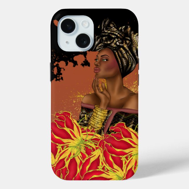Coque Case-Mate iPhone Iphone femme africaine / coque ipad (Verso)