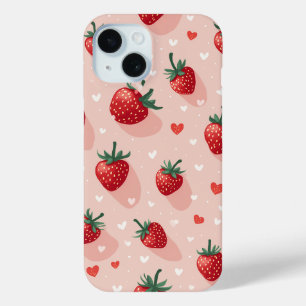 Coque Case-Mate iPhone iPhone fraise 15 coque