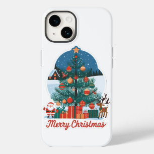 Coque Case-Mate iPhone iPhone Noël 14 Coque : Festive Nouveau modèle