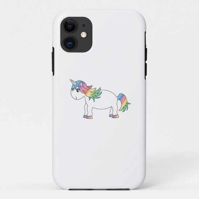 Coque Case-Mate iPhone Iphone Rainbow unicorn 5 coque (Dos)