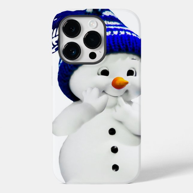 Coque Case-Mate iPhone Iphone Snowman mignon / coque ipad (Verso)