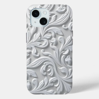 Coque Case-Mate iPhone Iphone White Flourish / coque ipad