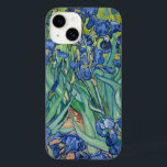 Coque Case-Mate iPhone Irises | Vincent Van Gogh<br><div class="desc">Irises (1889) de l'artiste post-impressionniste néerlandais Vincent Van Gogh. La peinture paysagère originale est une huile sur toile montrant un jardin de fleurs d'iris en fleurs. Utilisez les outils de conception pour ajouter du texte personnalisé ou personnaliser l'image.</div>