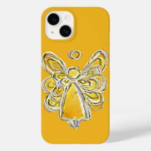 Coque Case-Mate iPhone Jaune Guardian Angel Art coque iphone personnalisé