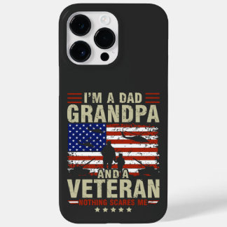 Coque Case-Mate iPhone Je suis papa grand-père et vétéran iPhone / coque