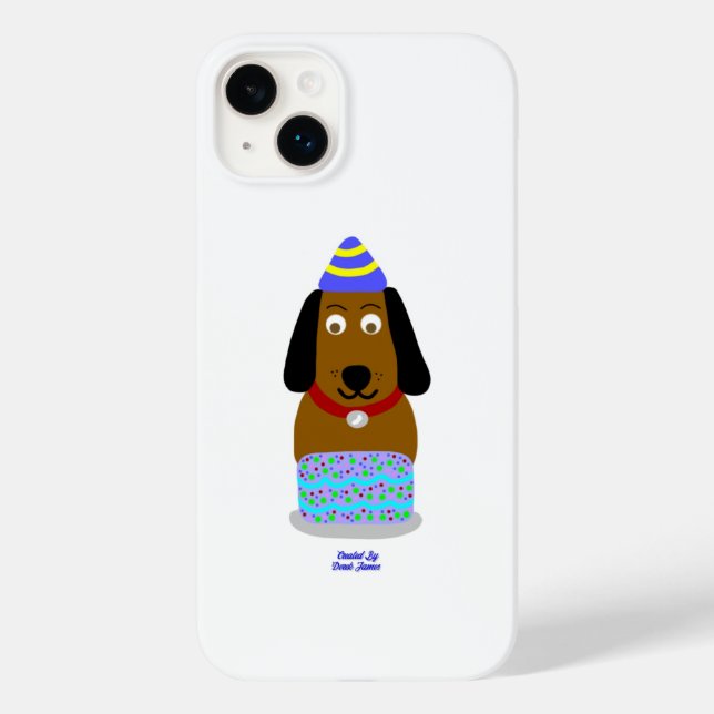 Coque Case-Mate iPhone Joyeux Anniversaire Apple iPhone 14 Plus Coque (Verso)