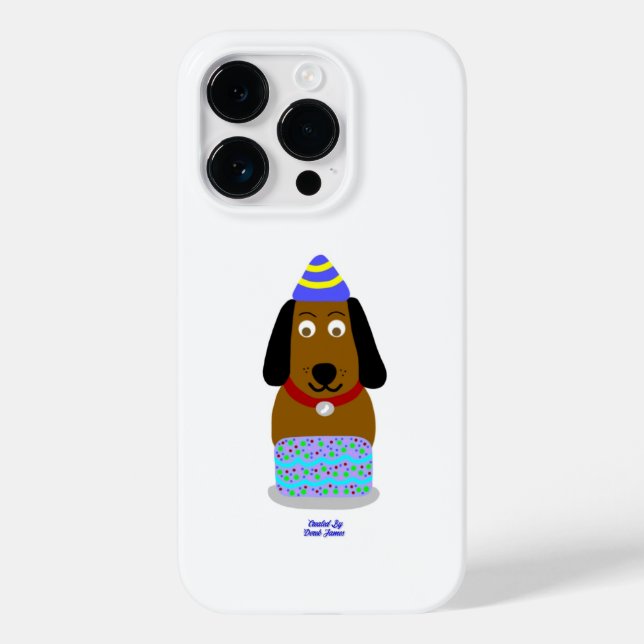 Coque Case-Mate iPhone Joyeux Anniversaire Apple iPhone 14 Pro Coque (Verso)