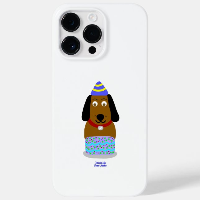 Coque Case-Mate iPhone Joyeux Anniversaire Apple iPhone 14 Pro Max Coque (Verso)