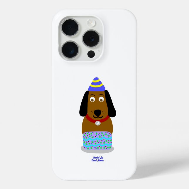 Coque Case-Mate iPhone Joyeux Anniversaire Apple iPhone 15 Pro Coque (Verso)