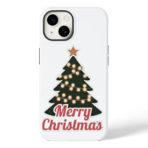Joyeux Noël iPhone 14 Coque : Nouveau modèle éléga