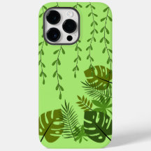 Jungle Feuille Coque-Mate iPhone 14 Pro Max Coque