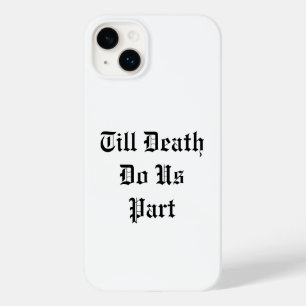 Coque Case-Mate iPhone Jusqu'à ce que la mort nous sépare coque iphone - 