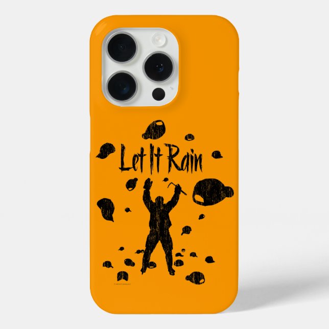 Coque Case-Mate iPhone Laisser la pluie (Hockey) Coque-Mate coque iphone (Verso)