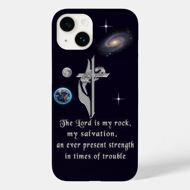 Coque Case-Mate iPhone Le Seigneur est mon Coque rock iPhone 14 (Verso)