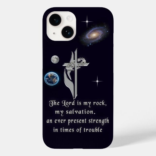 Coque Case-Mate iPhone Le Seigneur est mon Coque rock iPhone 14 (Verso)