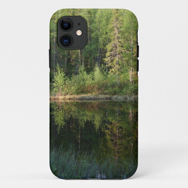 Coque Case-Mate iPhone Les réflexions de la nature coutume coque iphone m (Dos)