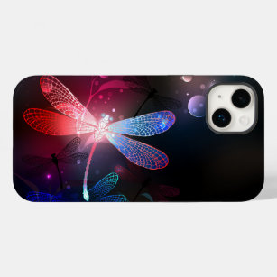 Coque Case-Mate iPhone libellule rouge brillante