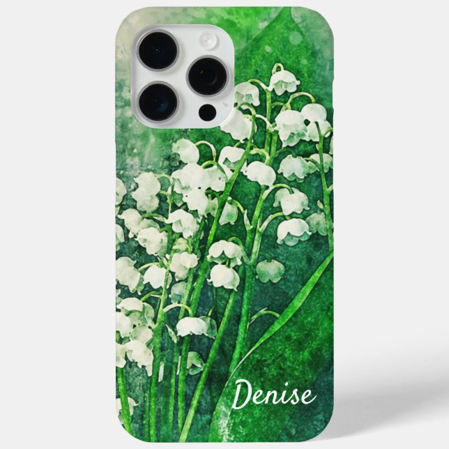 Coque Case-Mate iPhone Lily of the Valley Personnalisé iPhone Cover Coque (Verso)