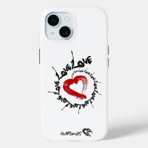 Coque Case-Mate iPhone Love Hearts iPhone 15 Coque