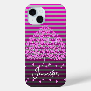 Coque Case-Mate iPhone Love Tree coque iphone Bande rose