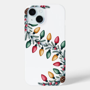 Coque Case-Mate iPhone Lumières de Noël Garland iPhone / coque ipad