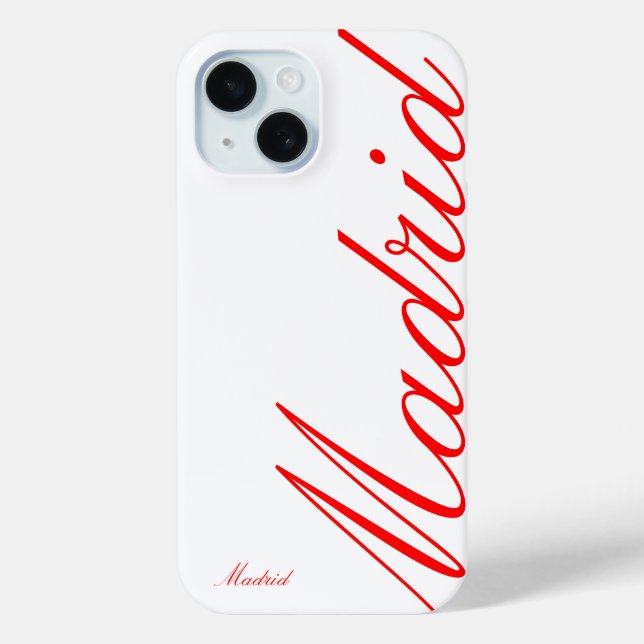 Coque Case-Mate iPhone Madrid - beau coque iphone (Verso)