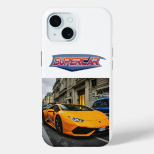 Coque Case-Mate iPhone Magnifique Supercar iPhone 15 Coque Design.
