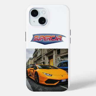 Coque Case-Mate iPhone Magnifique Supercar iPhone 15 Coque Design.