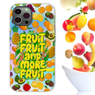 Coque Case-Mate iPhone Mangez plus de fruits   alimentation saine motivan