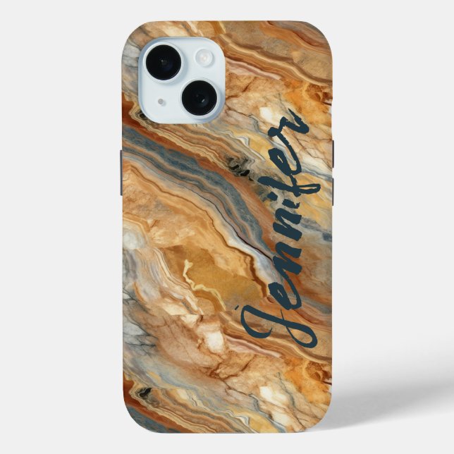 Coque Case-Mate iPhone Marble Earth Tone iPhone / coque ipad (Verso)