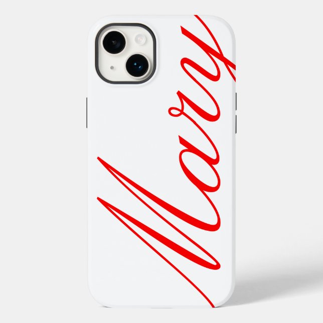Coque Case-Mate iPhone Mary - belle coque iphone (Verso)