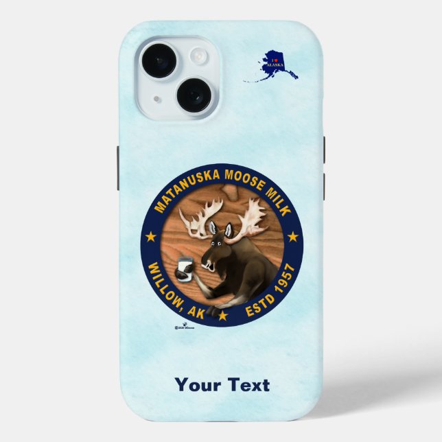 Coque Case-Mate iPhone Matanuska Moose Milk Coque-Mate coque iphone (Verso)