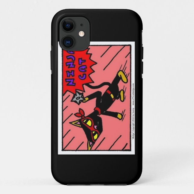 Coque Case-Mate iPhone Mel NINJA CAT iPhone 5 Coque (Dos)