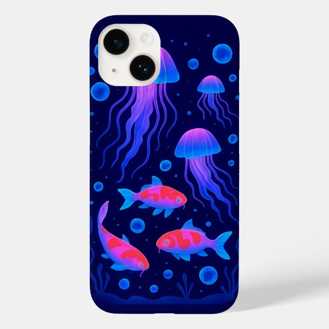 Coque Case-Mate iPhone Mini Aquarium coque iphone - Cadeau esthétique (Verso)