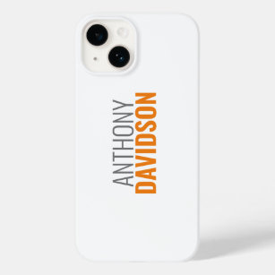 Coque Case-Mate iPhone Moderne minimaliste Élégant Professionnel Plain