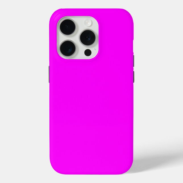 Coque Case-Mate iPhone Moderne Neon rose Magenta iPhone / coque ipad (Verso)