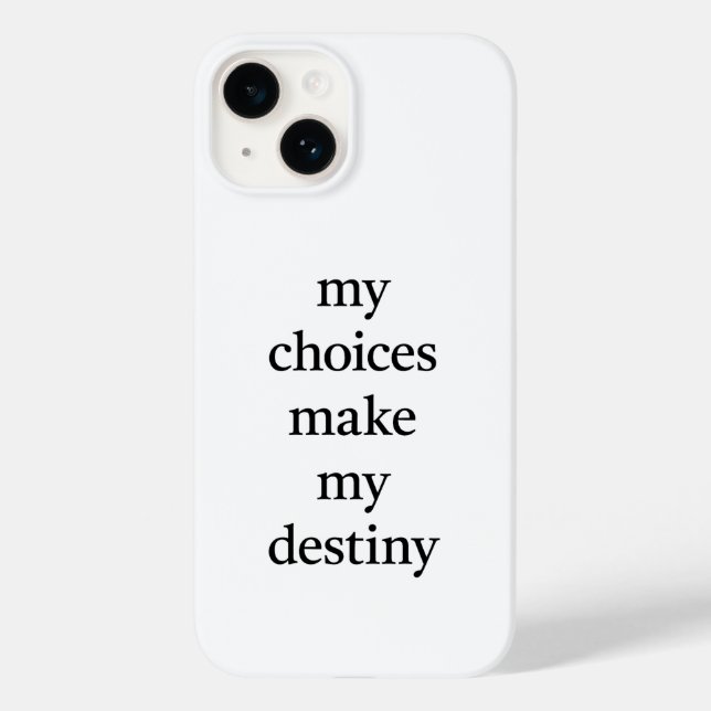 Coque Case-Mate iPhone Mon coque iphone de destination (Verso)