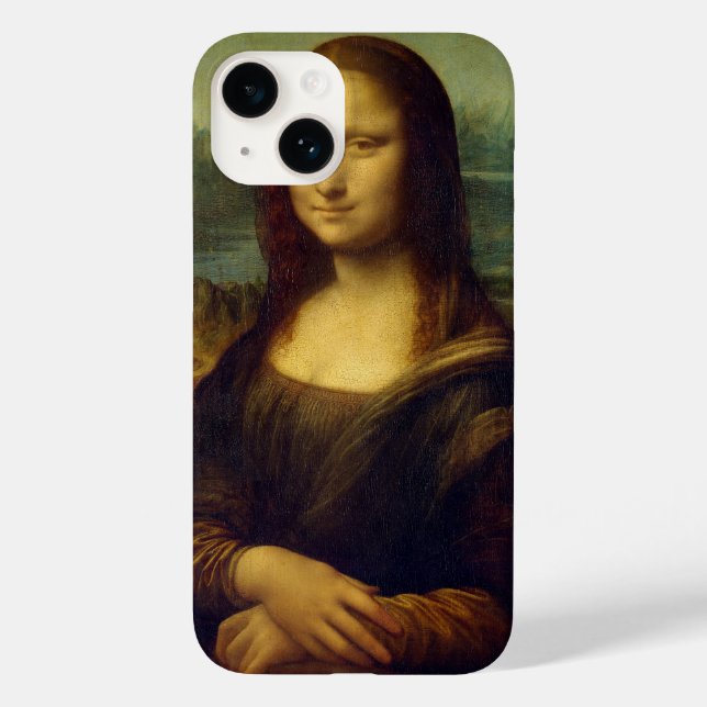 Coque Case-Mate iPhone Mona Lisa | Léonard de Vinci (Back)