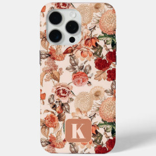 Coque Case-Mate iPhone Monogramme Automne Automne coque iphone Floral