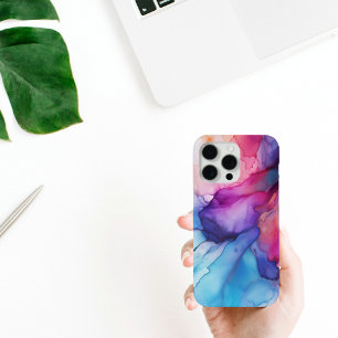 Coque Case-Mate iPhone Mosaïque arc-en-ciel coloré coque iphone d'aquarel
