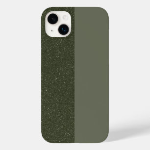 Coque Case-Mate iPhone Moss Green Split Texture iPhone 14 Plus Coque