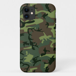 Coque Case-Mate iPhone Motif de brun de vert de Camo de camouflage