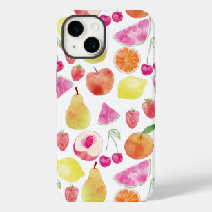 Coque Case-Mate iPhone Motif de fruits Watecolor