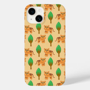 Coque Case-Mate iPhone Motif de tigre de carton mignon