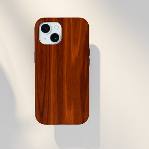 Coque Case-Mate iPhone Motif en bois d'acajou
