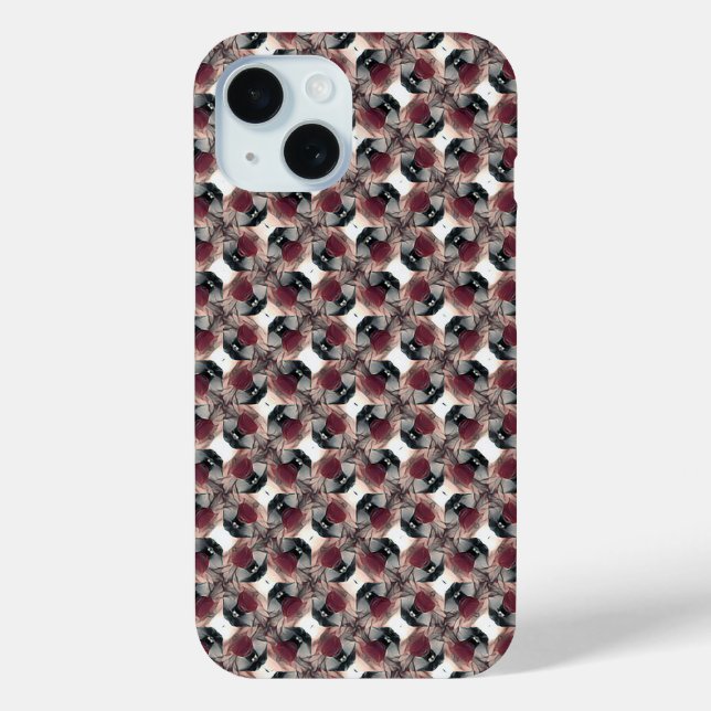 Coque Case-Mate iPhone Motif numérique abstrait 1225 - Coque Iphone (Verso)