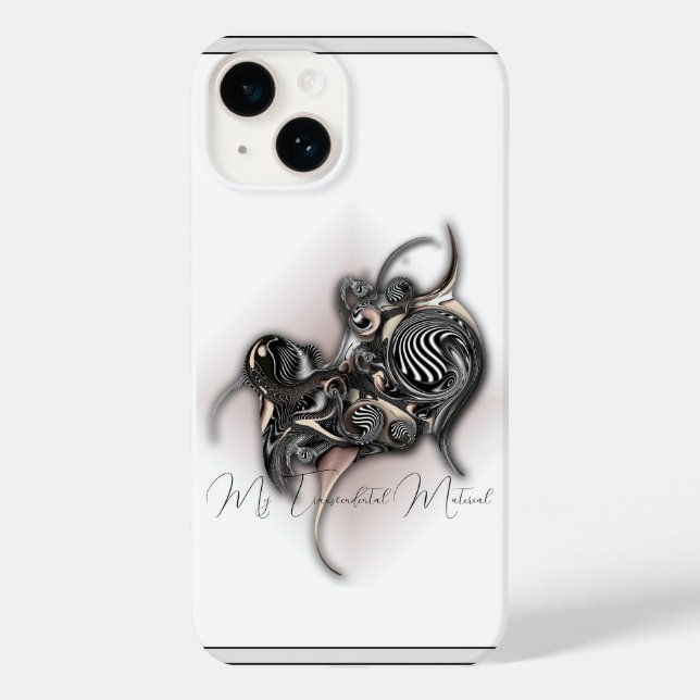 Coque Case-Mate iPhone "My Transcendental Material", Coque Apple iPhone 1 (Verso)